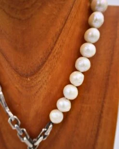 LOVE TOKENS SHORT PEARL BENNY CHAIN TURQUOISE NECKLACE -Western Cowboy Clothing Store image 75d2e477 abdb 4dfa bb81 c57f51fd4354