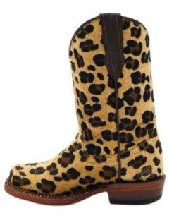 TANNER MARK YOUTH LEOPARD COWGIRL BOOT -Western Cowboy Clothing Store image 83dd1a1a 0395 4276 8e78 65276fa13c76