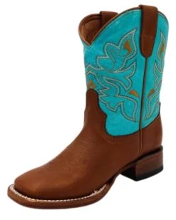 Tanner Mark Youth Aubrey Square Toe Boot -Western Cowboy Clothing Store image 89f43f67 9a0d 4911 bf66 0b4b05198b61