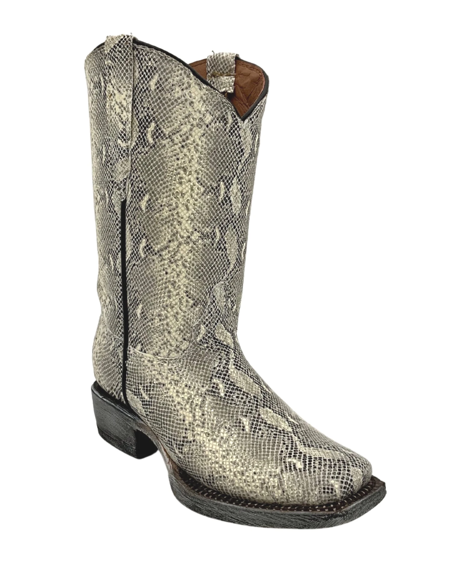 TANNER MARK GIRLS PYTHON PRINT BOOT 2 TANNER MARK GIRLS PYTHON PRINT BOOT - Image 2