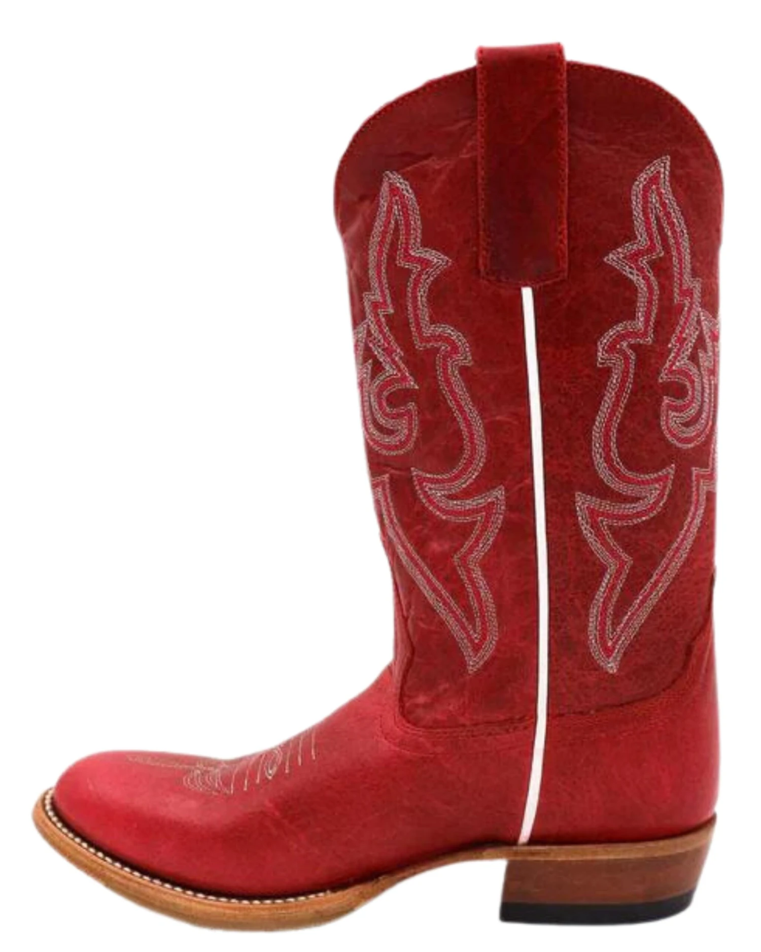 MACIE BEAN YOUTH RODEO ROUND TOE RED BOOT 4 MACIE BEAN YOUTH RODEO ROUND TOE RED BOOT - Image 4