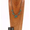 Select Lines Turquoise Clusters Necklace And Earring Set