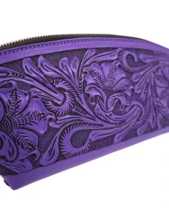 QUE CHULA CHICA PURPLE COSMETIC BAG -Western Cowboy Clothing Store image cc793043 b880 4440 ac68 ba0af7e645b3