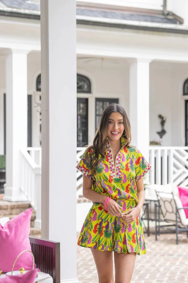 EMILY MCCARTHY PULLOVER PEEKABOO BLOUSE 6 EMILY MCCARTHY PULLOVER PEEKABOO BLOUSE - Image 6