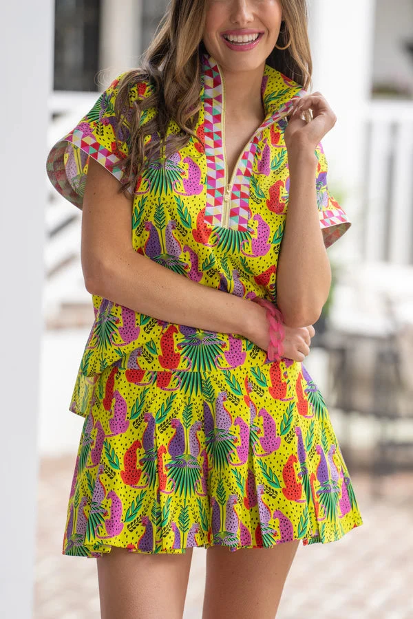 EMILY MCCARTHY PULLOVER PEEKABOO BLOUSE 5 EMILY MCCARTHY PULLOVER PEEKABOO BLOUSE - Image 5