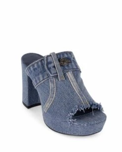 JEFFREY CAMPBELL MAGDA MULE PLATFORM WEDGE