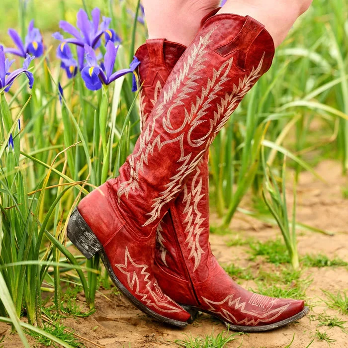 OLD GRINGO WOMEN'S MAYRA RED BOOT 2 OLD GRINGO WOMEN'S MAYRA RED BOOT - Image 2