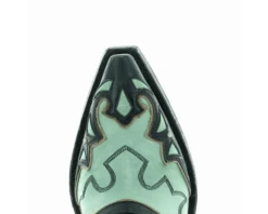 OLD GRINGO WOMEN'S EAGLE FLIGHT BOOTIE -Western Cowboy Clothing Store old gringo ladies eagle flight blackaqua boot bl3515 1 4