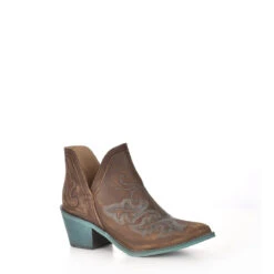 Corral Boots CIRCLE G BY CORRAL WOMEN'S EMBROIDERED BOOTIE -Western Cowboy Clothing Store q00991