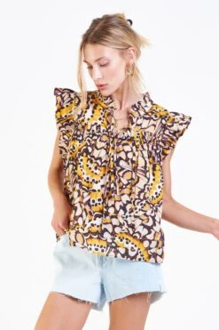 DEAR JOHN SIENA BLOUSE