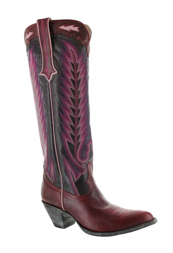 YIPPEE KI YAY WOMEN'S RED YUCATAN BOOT 3 YIPPEE KI YAY WOMEN'S RED YUCATAN BOOT - Image 3